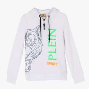 Bluza Plein Sport z kapturem i zamkiem